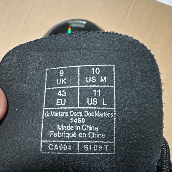 Dr. Martens Black Patent Leather Boots - Picture 8 of 13